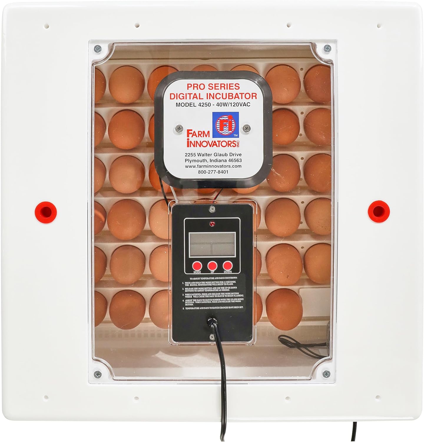 Egg Incubator Farm Innovators Pro Series 4250 Review - Pure Country Liv'n